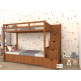 Wooden Bunker Bed 01