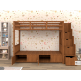 Wooden Bunker Bed 01