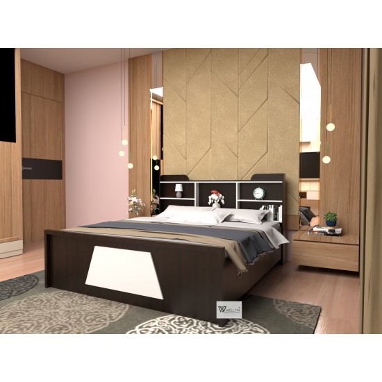 QUEEN BED WITH STORAGE 7