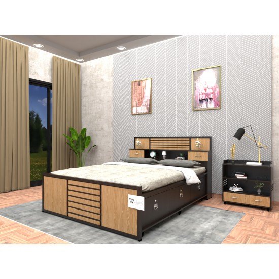 KING BED WITH STORAGE 1