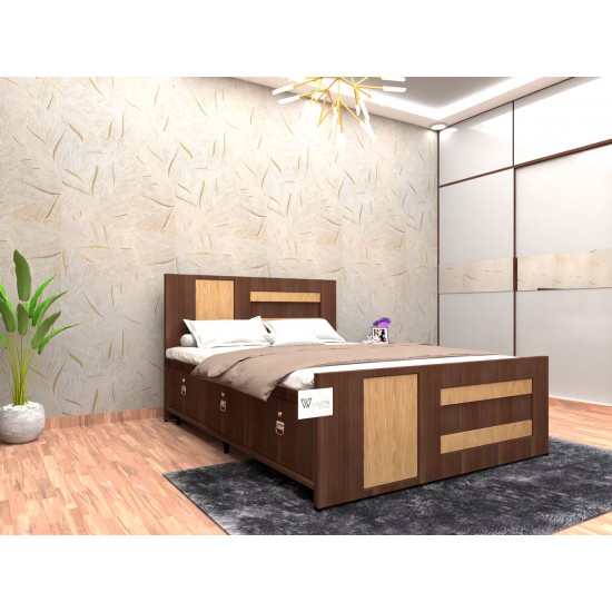 QUEEN BED WITH STORAGE 9