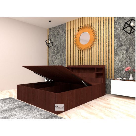 QUEEN BED WITH HYDRAULIC 2