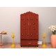 DOUBLE DOOR ENGINEERING WOOD POOJA MANDIR STAND - 11