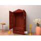 DOUBLE DOOR ENGINEERING WOOD POOJA MANDIR STAND - 11