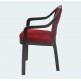 Ornate Plastic Chair With Cushion