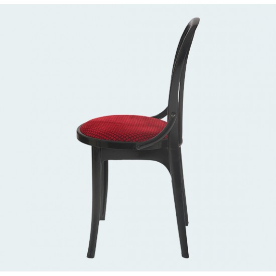 Pearl Suprer Cushioned Armless Plastic Chair