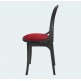 Pearl Suprer Cushioned Armless Plastic Chair