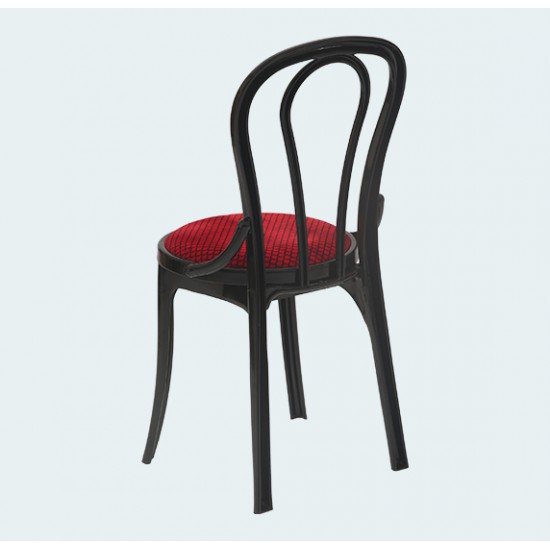 Pearl Suprer Cushioned Armless Plastic Chair